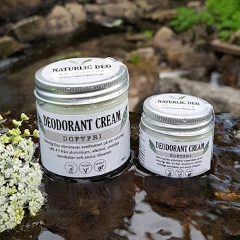 Naturlig Deo- Ekologisk deodorant cream Doftfri, 60 ml