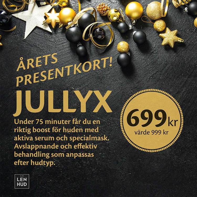 Presentkort Jullyx 2019