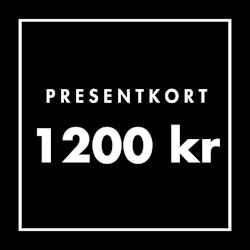 Presentkort 1200 kr