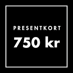 Presentkort 750 kr