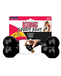 KONG Extreme Goodie Bone Svart L 21,5cm Hundleksak