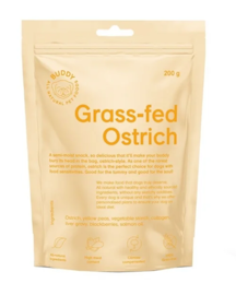 Buddy Grass-fed Ostrich 200g Hundgodis