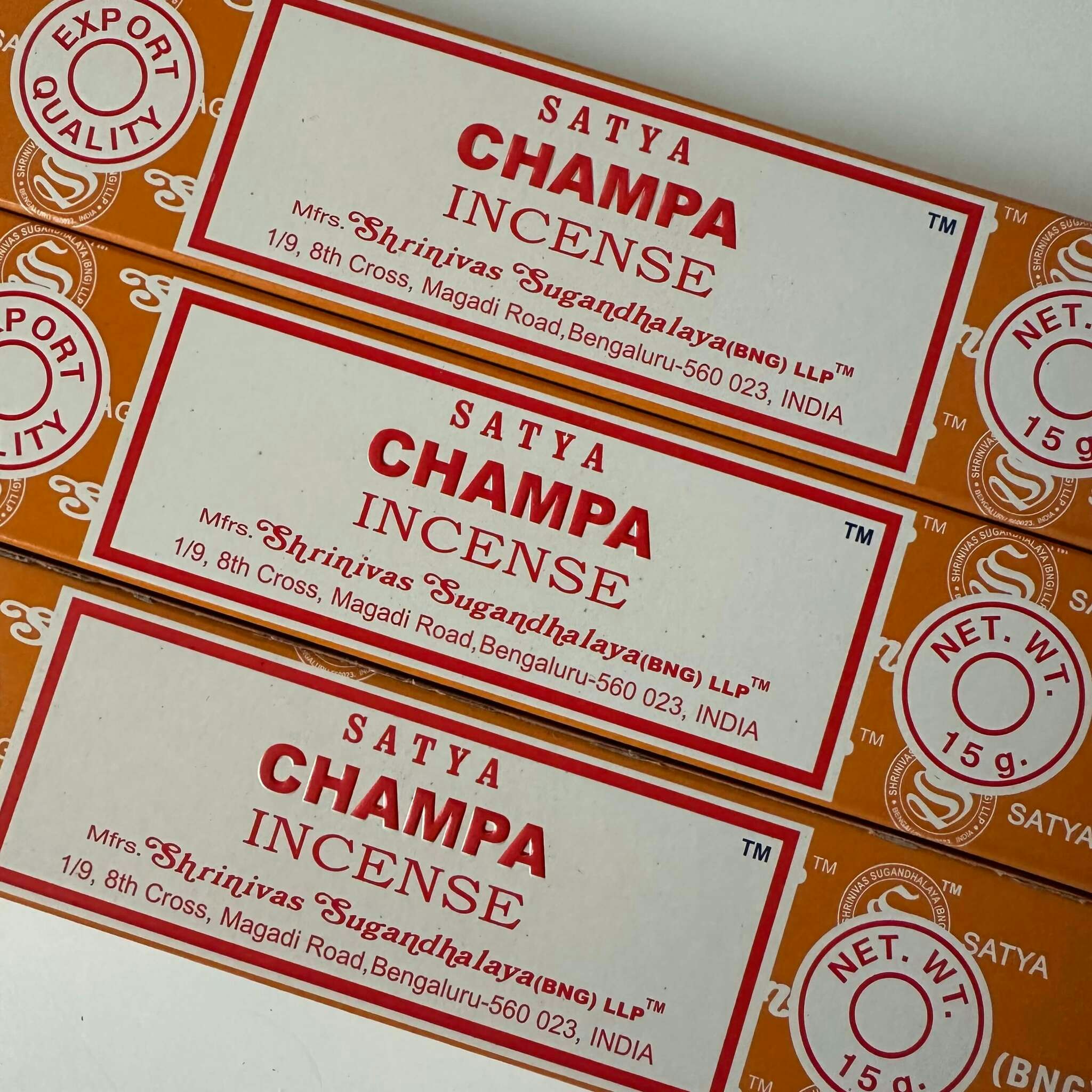 Champa - Rökelsestickor
