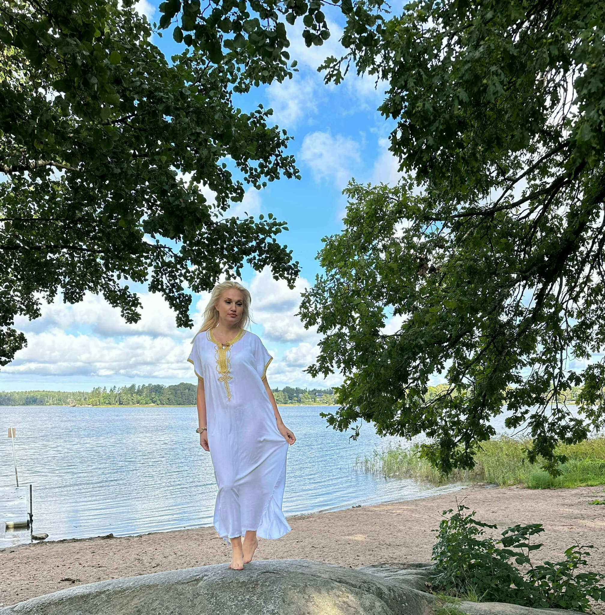 Marockansk kaftan - enkel