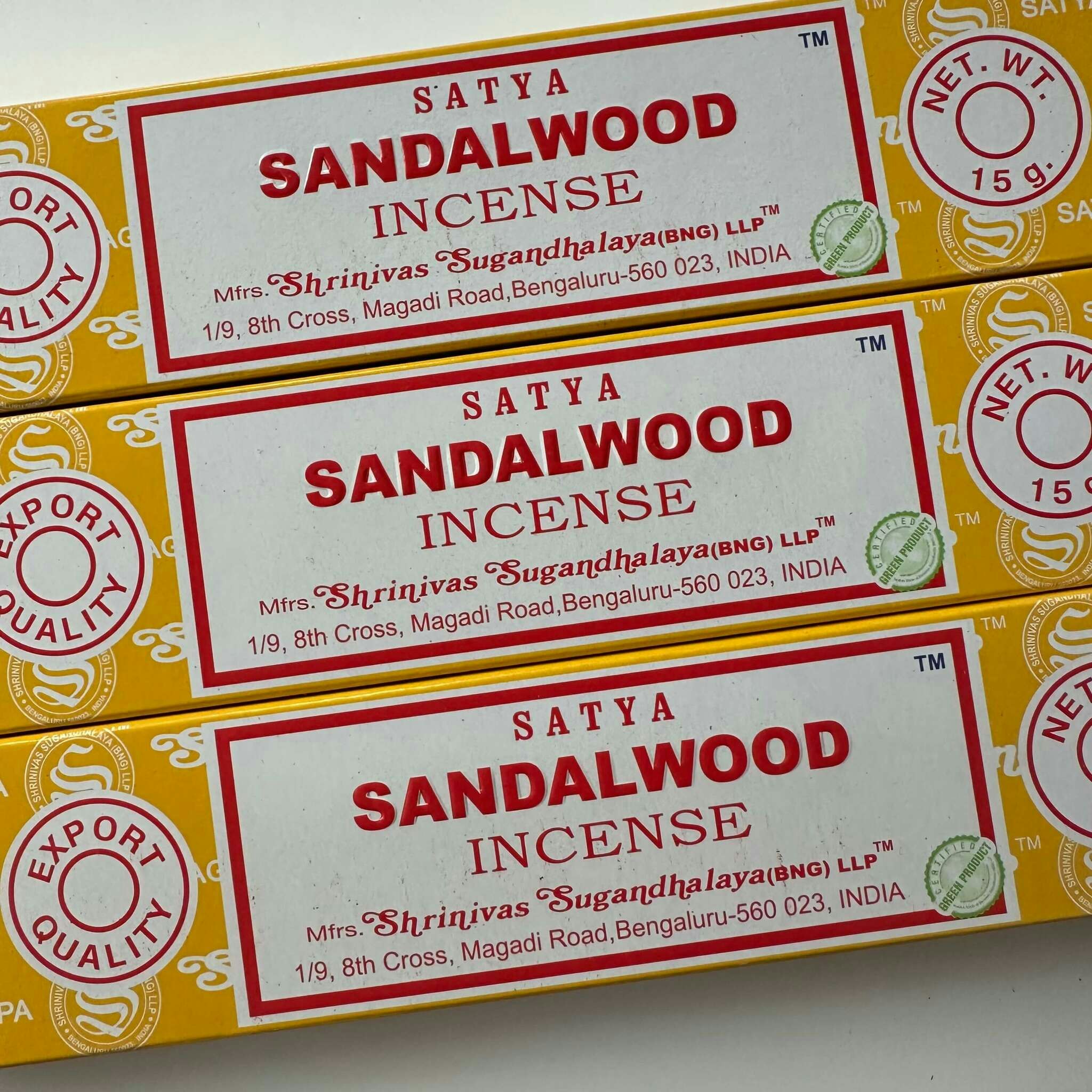 Sandalwood - Rökelsestickor