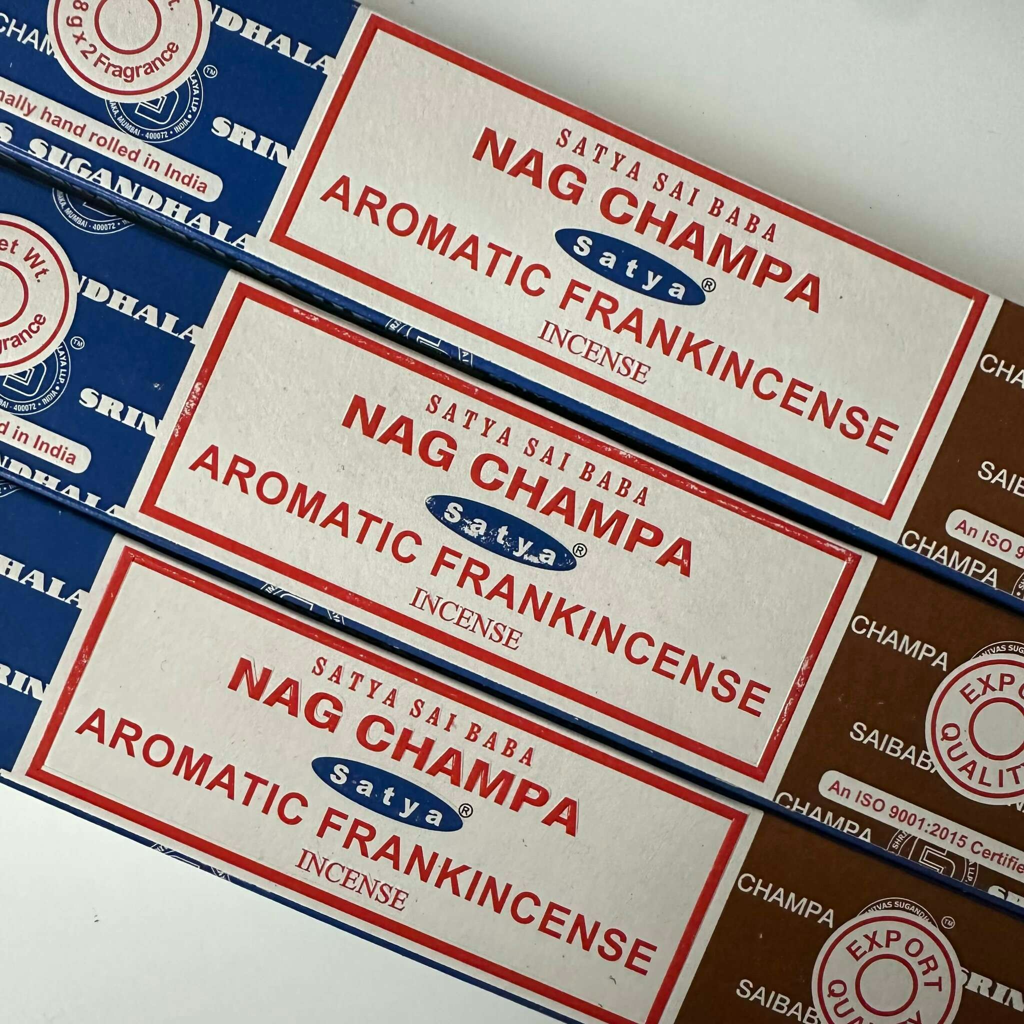 Nag Champa & Aromatic Frankincense - Rökelsestickor
