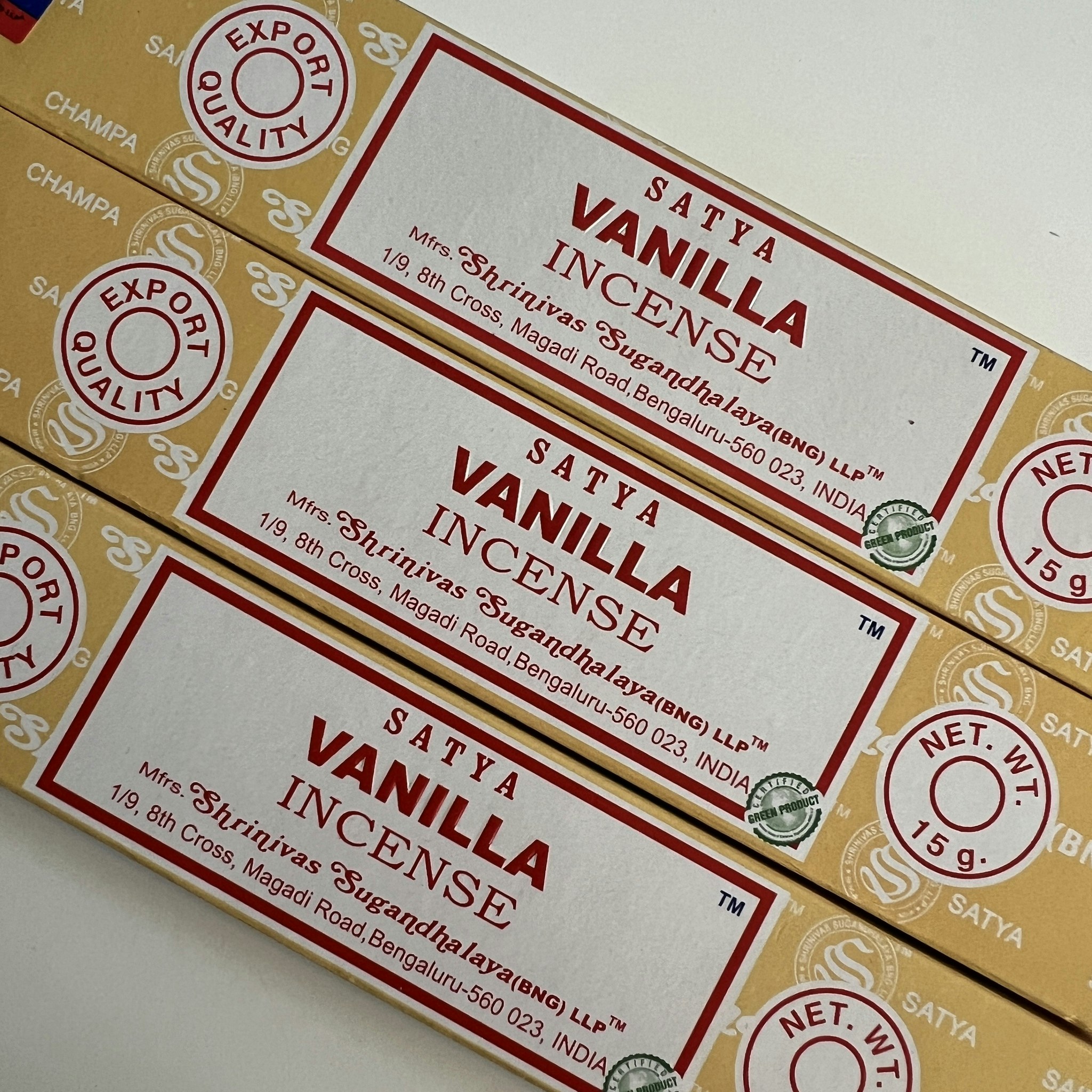 Vanilj - Rökelsestickor