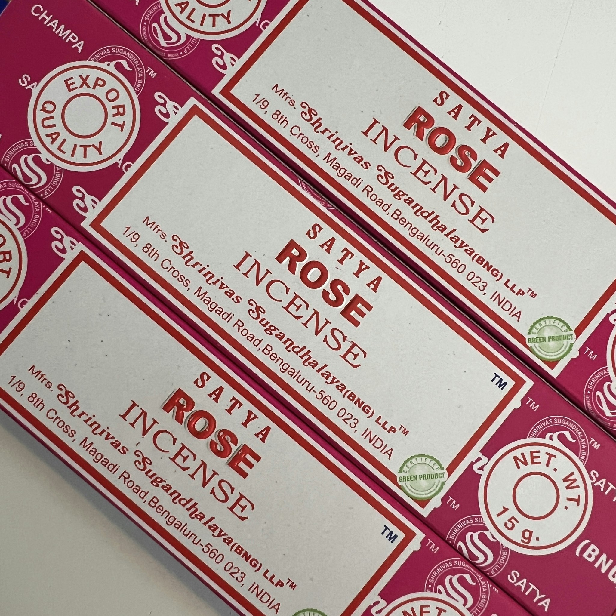 Rose - Rökelsestickor