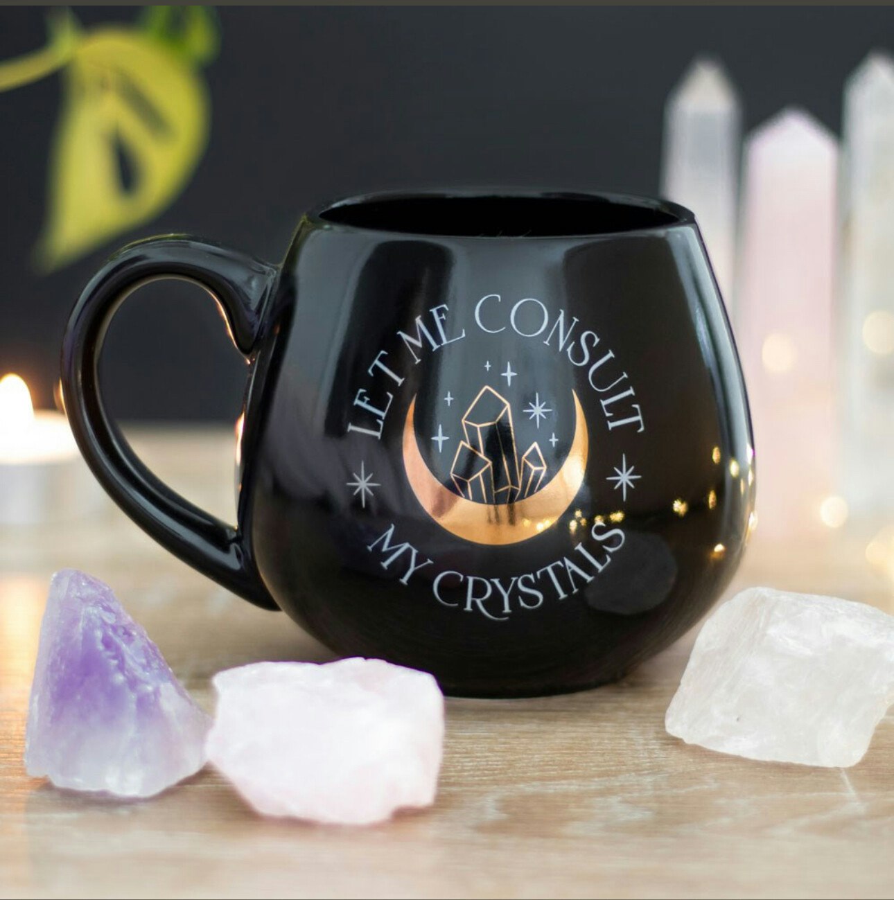 Mugg "Let me consult my crystals"
