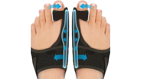 Komfortabel tåstöd för hallux valgus (1st)