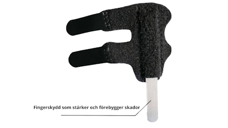 Fingerskena till skadad finger (1st)