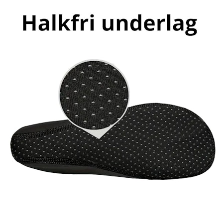 Strandskor (Svart Basic)