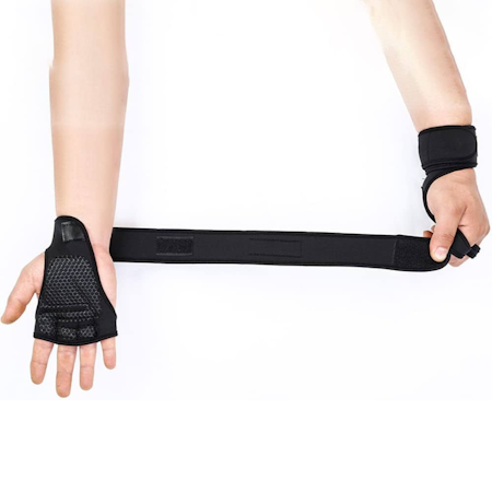 Träningshandskar med handledsstöd