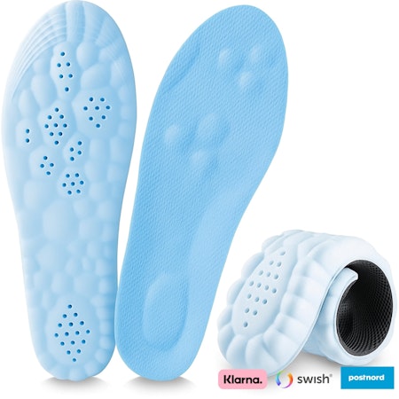 Skoinlägg 4D stöd (Mjuka bubblor)