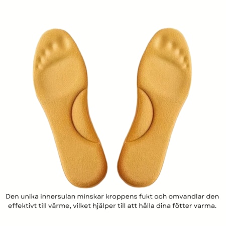 Självuppvärmande Innersula (gul)
