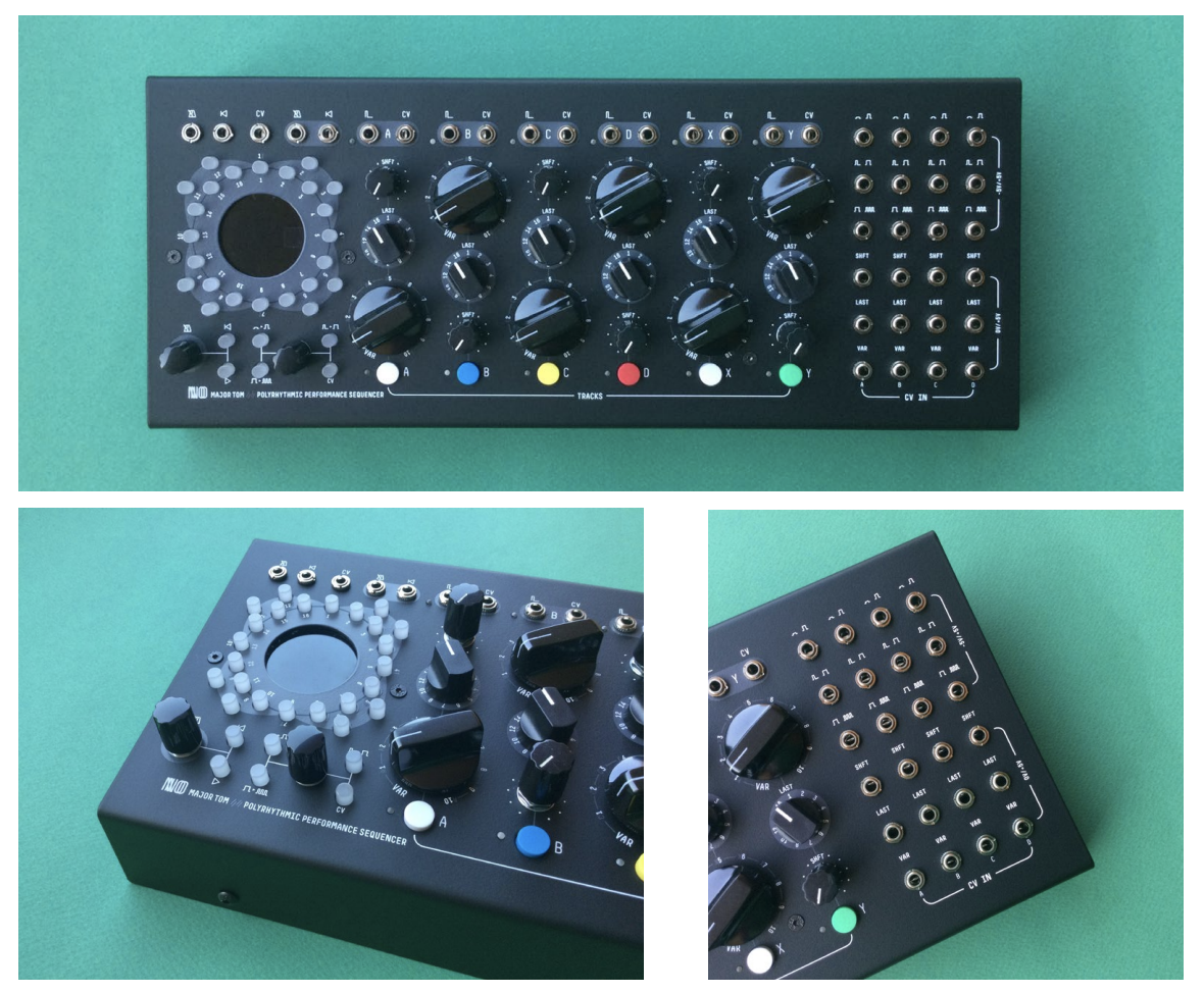 Nono Modular Major Tom, expandable polyrhythmic performance