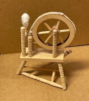 Spinnrock, omålad