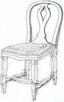 Johan-Petters Gustavianska stol, byggsats, 2 stolar