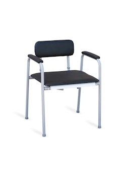 Toilettenstuhl COMFORT XXL (1-1295) – höhenverstellbar 50 cm, belastbar bis 300 kg