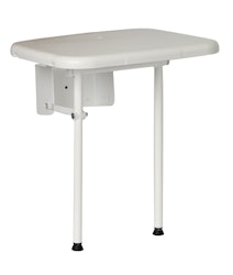 Duschklappsitz WALL Standard (1‑1140) – klappbar, 47–57 cm, bis 130 kg
