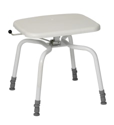 Duschhocker PRACTIC Standard (1‑1138) – drehbarer Sitz 360°, bis 130 kg