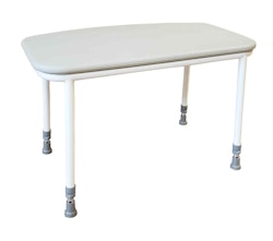 Duschbank/Hocker XXL HEAVY (1-1116) – hygienische Öffnung, 47–60 cm, 300 kg