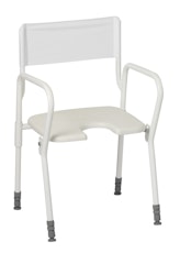Duschstuhl faltbar „MOBILE“ Hygien (1‑1117) – höhenverstellbar 43–60 cm, bis 130 kg