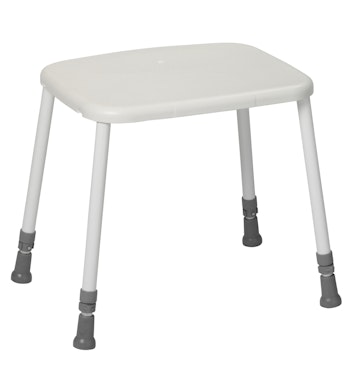 Duschhocker XXL HEAVY Standard (1‑1110‑T) – höhenverstellbar 43–58 cm, bis 200 kg