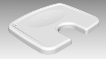 Sitzplatte Hygiene (0-1111-03)