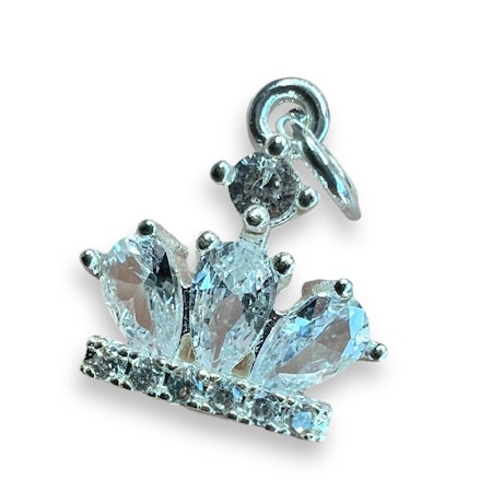 14K Gullforgylt krone charm