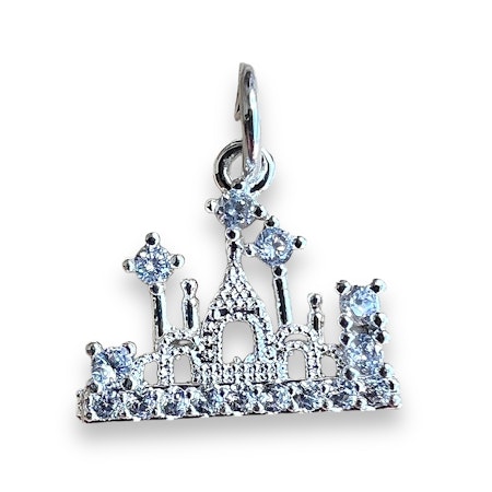 14K Gullforgylt slott charm