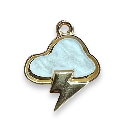 14K Gullforgylt sky charm