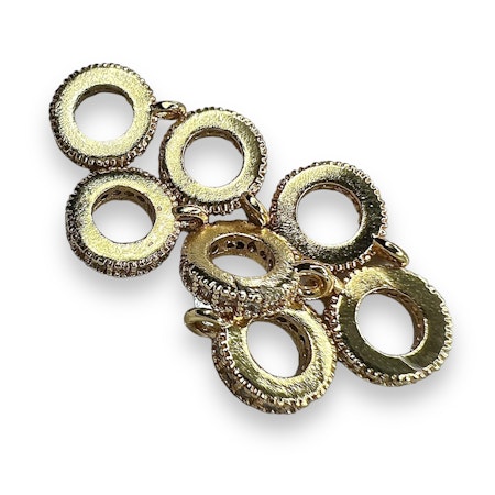 10stk Mellomperle med krok 8mm