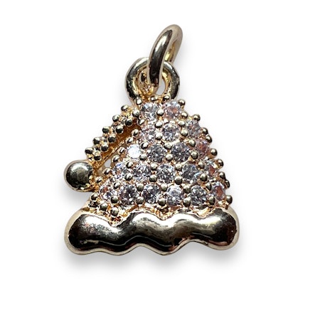 14K Gullforgylt nisselue charm