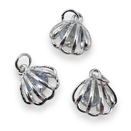 14K Gullforgylt Skjell charm