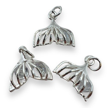14K Gullforgylt Havfruehale charm