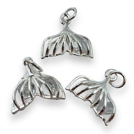 14K Gullforgylt Havfruehale charm