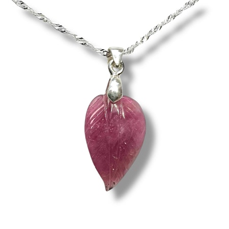 Tourmaline med S925 sølv anheng