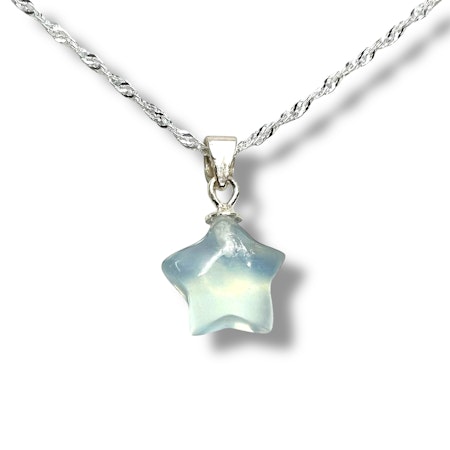 Akvamarine med S925 sølv anheng