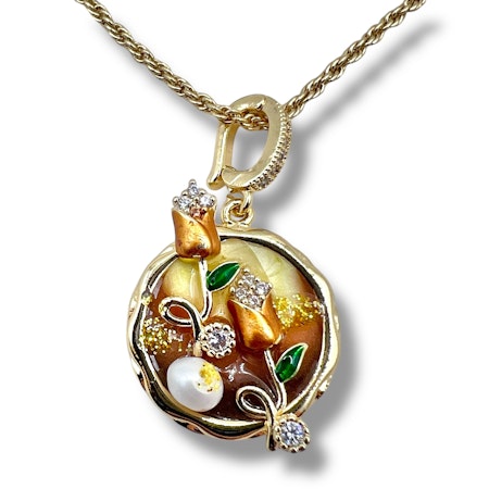 14K Gullforgylt anheng