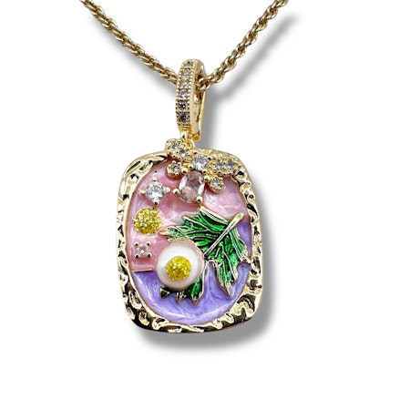 14K Gullforgylt anheng