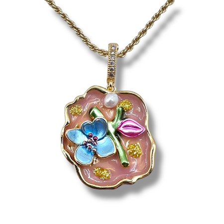 14K Gullforgylt anheng