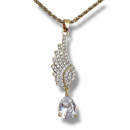 14K Gullforgylt vinge anheng