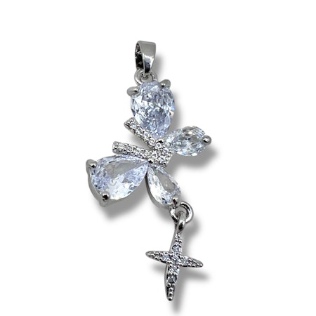 14K Gullforgylt sommerfugl anheng