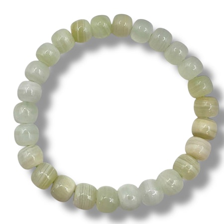 Grønn lace agate 8mm