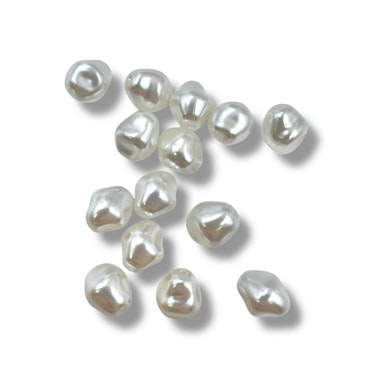 5stk Perle charms 10x12mm