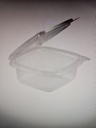 Plastask för tex kakhonung