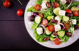 Lilla fikets matiga sallad inkl bröd