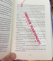 Bokmärke Transparent Trigger Warnings