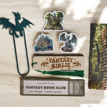 Bokmärkesset Fantasy Grön
